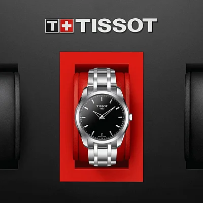 Tissot Couturier Quartz Secret Date T035.446.11.051.00