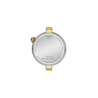 Tissot Desir Bicolor Gold PVD Diamonds T152.010.22.116.00