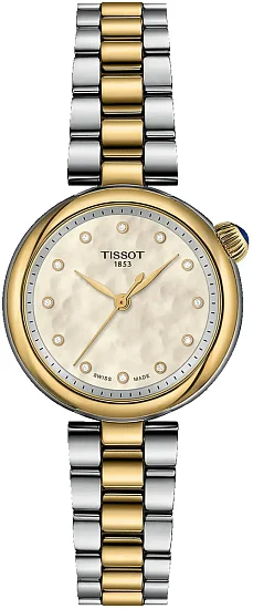 Tissot Desir Bicolor Gold PVD Diamonds T1520102211600