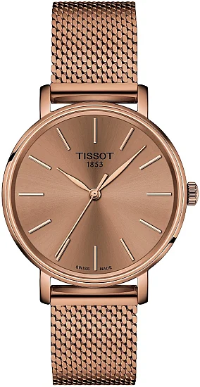 Tissot Everytime Lady 34 Full Dark Rose Gold PVD T1432103333100