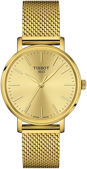 Tissot Everytime Lady 34 Full Yellow Gold PVD T1432103302100