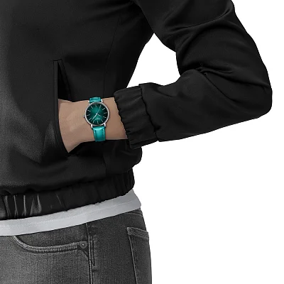 Tissot Everytime Lady 34 Turquoise Dial T143.210.17.091.00