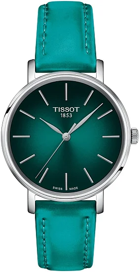 Tissot Everytime Lady 34 Turquoise Dial T1432101709100