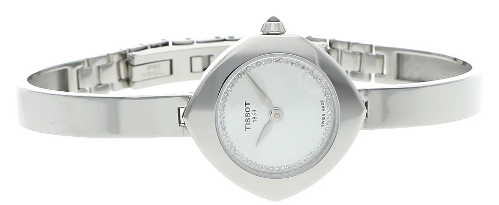 Tissot Femini-T Steel Bracelet Silver Dial Diamonds T113.109.11.036.00