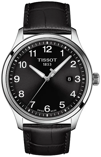 Tissot XL Quartz Black Leather Black Dial T1164101605700