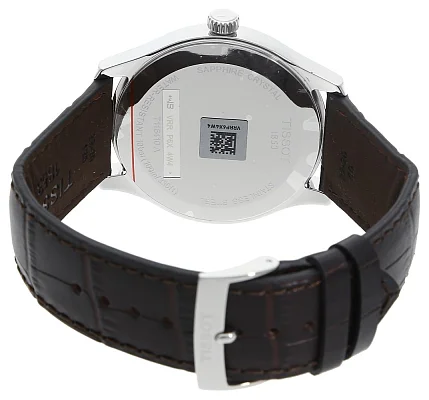 Tissot XL Quartz Brown Leather Silver Dial T116.410.16.037.00