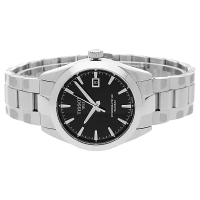Tissot Gentleman 40mm Powermatic 80 Black Dial T127.407.11.051.00
