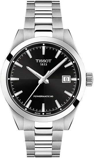 Tissot Gentleman Powermatic 80 Black Dial 38mm T1658071105100
