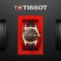  Zdjęcie 6 Tissot Gentleman Brown Dial Powermatic 80 18k Gold Bezel T927.407.46.291.01