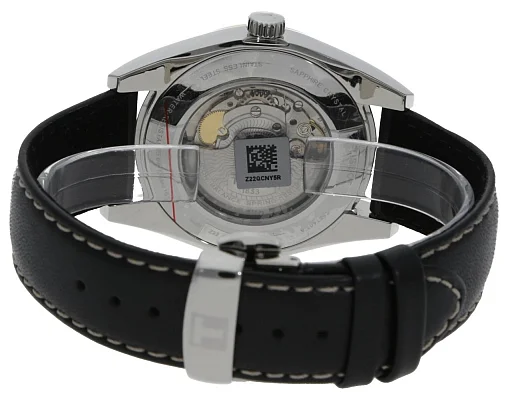 Tissot Gentleman Black Dial Powermatic 80 18k Gold Bezel T927.407.46.051.00