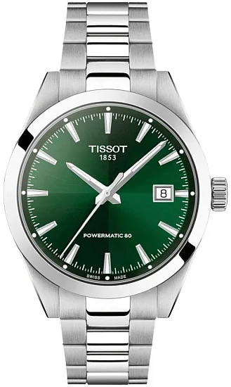 Tissot Gentleman Powermatic 80 Green Dial 38mm T1658071109100