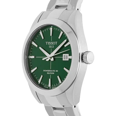 Tissot Gentleman Powermatic 80 Green Dial 40mm T127.407.11.091.01