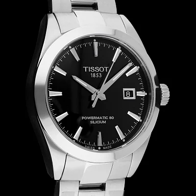 Tissot Gentleman Powermatic 80 Black Dial 40mm T127.407.11.051.00