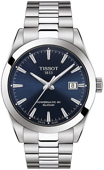 Tissot Gentleman Powermatic 80 Blue Dial 40mm T1274071104100