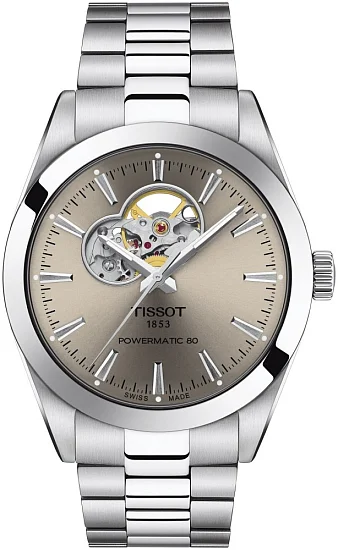 Tissot Gentleman Powermatic 80 Open-Heart T1274071108100