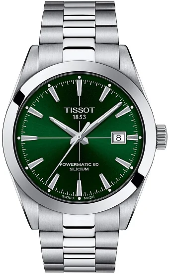 Tissot Gentleman Powermatic 80 Green Dial 40mm T1274071109101