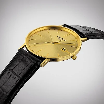 Tissot Goldrun Gent 18k Gold T922.410.16.021.00
