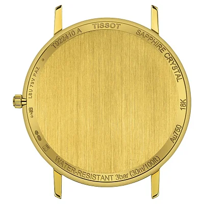 Tissot Goldrun Gent 18k Gold T922.410.16.021.00