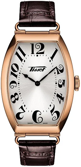 Tissot Heritage Porto Silver Dial Rose Gold PVD T1285093603200