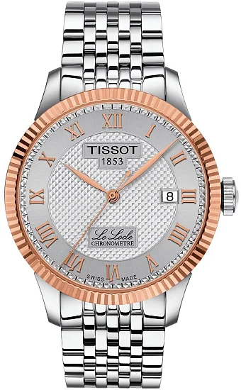 Tissot Le Locle COSC Chronometer 18k Gold Bezel T9324084103300