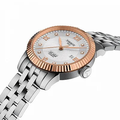 Tissot Le Locle Lady COSC Chronometer 18k Gold Bezel Diamonds T932.207.41.036.00