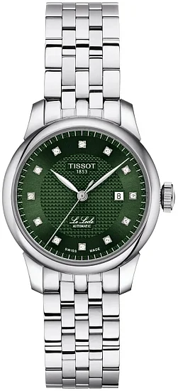 Tissot Le Locle Lady Green Dial Diamonds T0062071109600