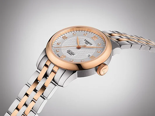 Tissot Le Locle Lady Rose Gold PVD Diamonds T006.207.22.036.00