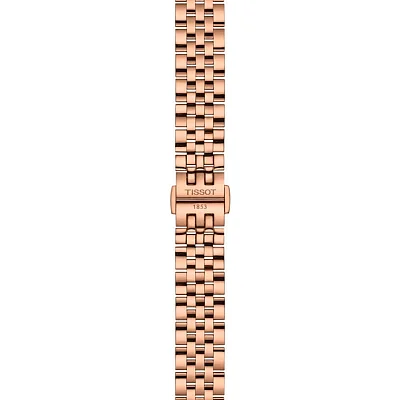 Tissot Le Locle Lady Rose Gold PVD Diamonds T006.207.33.096.00