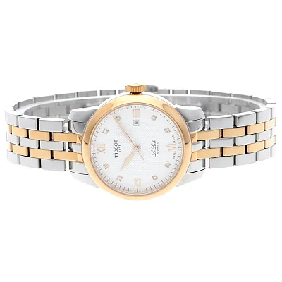 Tissot Le Locle Lady Rose Gold PVD Diamonds T006.207.22.036.00