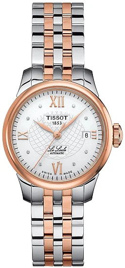 Tissot Le Locle Lady Rose Gold PVD Diamonds T41218316