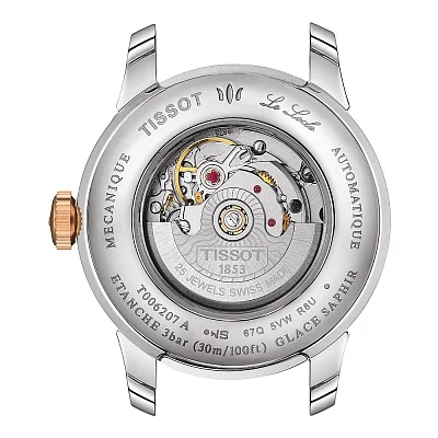 Tissot Le Locle Lady Rose Gold PVD Diamonds T006.207.22.116.00