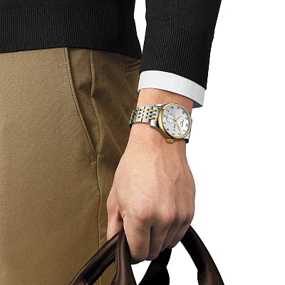Tissot Le Locle Petite Seconde Yellow Gold PVD T006.428.22.032.00