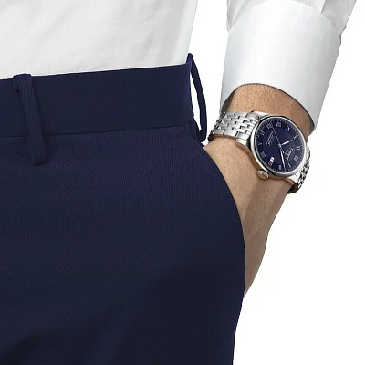 Tissot Le Locle Powermatic 80 Blue Dial T006.407.11.043.00