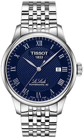 Tissot Le Locle Powermatic 80 Blue Dial T0064071104300