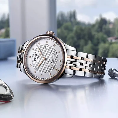Tissot Le Locle Powermatic 80 Diamonds PVD T006.407.22.036.01