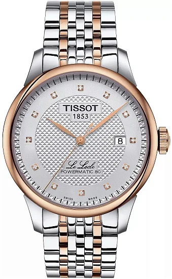 Tissot Le Locle Powermatic 80 Diamonds PVD T0064072203601