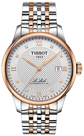 Tissot Le Locle Powermatic 80 Diamonds PVD T0064072203600