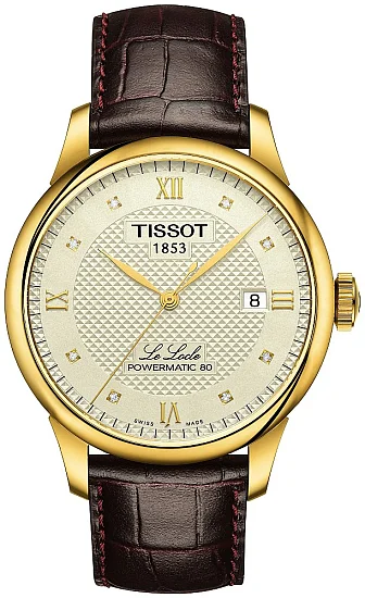 Tissot Le Locle Powermatic 80 PVD Diamonds T0064073626600