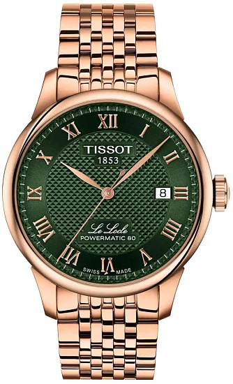 Tissot Le Locle Powermatic 80 Rose Gold PVD T0064073309300
