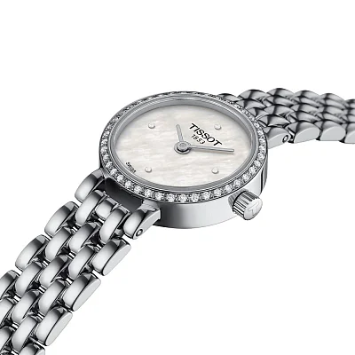 Tissot Lovely Round Diamonds Pearl Dial T140.009.61.116.00