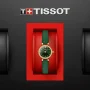 Zdjęcie 5 Tissot Lovely Round Green Dial Green Strap Yellow Gold PVD T140.009.36.091.00