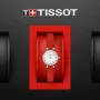  Zdjęcie 6 Tissot Lovely Round Pearl Dial Red Strap T140.009.16.111.00