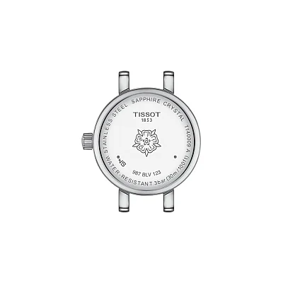 Tissot Lovely Round Pearl Dial Red Strap T140.009.16.111.00