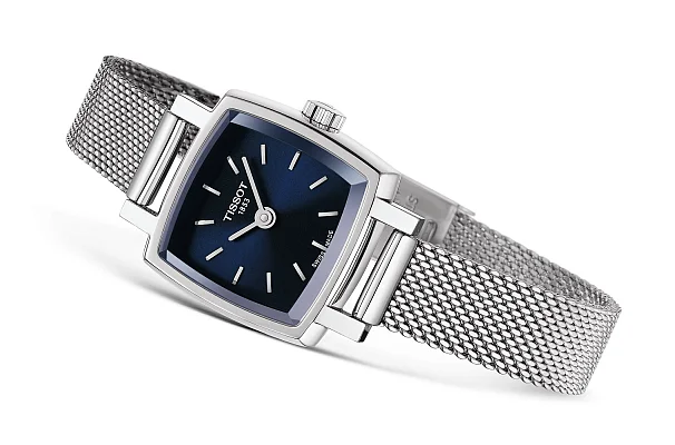 Tissot Lovely Square Mesh Blue Dial T058.109.11.041.00