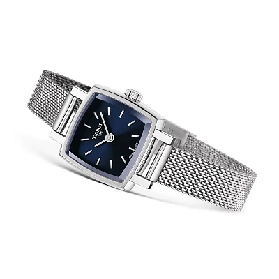 Tissot Lovely Square Mesh Blue Dial T058.109.11.041.00