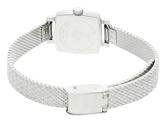 Tissot Lovely Square Mesh Silver Dial Diamonds T058.109.11.036.00