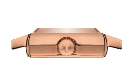 Tissot Lovely Square Silver Dial Summer Set Rose Gold PVD T058.109.36.031.01