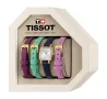  Zdjęcie 11 Tissot Lovely Square Silver Dial Summer Set Yellow Gold PVD T058.109.36.031.03