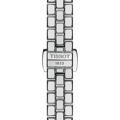 Tissot Lovely Square Steel Bracelet Blue Dial T058.109.11.041.01