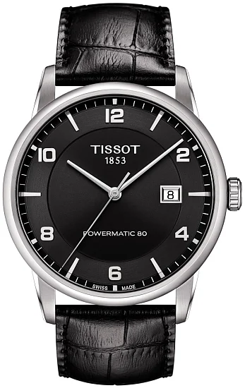 Tissot Luxury Powermatic 80 Automatic Black Dial T0864071605700